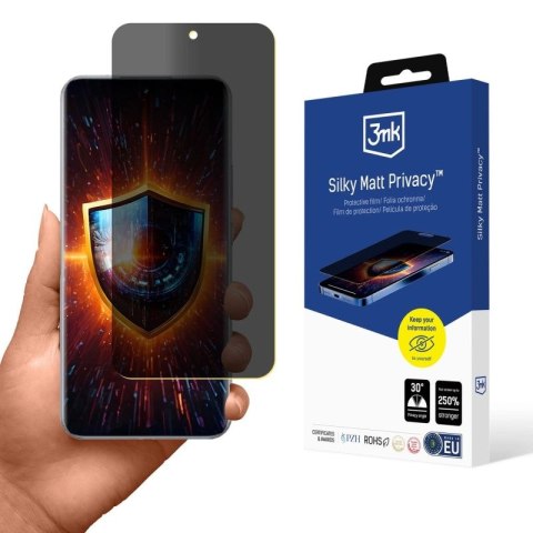 Folia prywatyzująca 3mk Silky Matt Privacy na Realme 14 Pro+ 3mk Protection