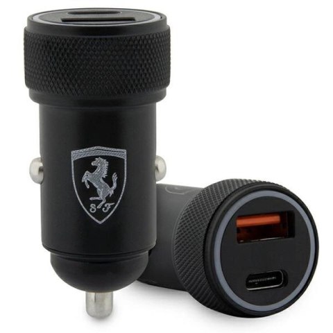 Ładowarka samochodowa Ferrari PD-QC 3.0 20W Fast Charge - czarna Ferrari
