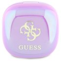 Słuchawki Guess 4G Printed Logo Bluetooth TWS + stacja dokująca - fioletowe Guess
