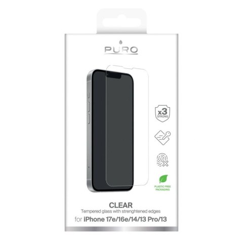Szkło hartowane Puro Tempered Glass do iPhone 16e/17e Puro