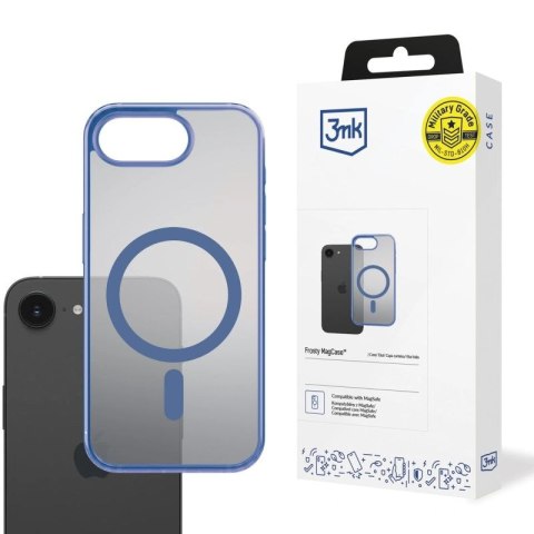 Etui 3mk Frosty MagCase na Apple iPhone 16E - niebieskie 3mk Protection