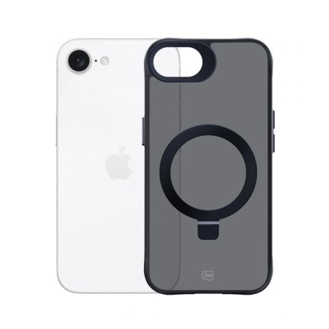 Etui 3mk Smoke Case Mag&Stand na Apple iPhone 16E - czarne 3mk Protection