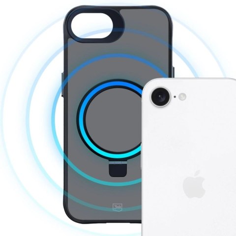 Etui 3mk Smoke Case Mag&Stand na Apple iPhone 16E - czarne 3mk Protection
