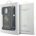 Etui Guess 4G Big Logo Cord Stap Crossbody do iPhone 16 Pro Max brązowy Guess