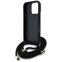 Etui Guess 4G Big Logo Cord Stap Crossbody do iPhone 16 Pro brązowy Guess