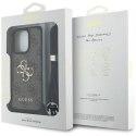 Etui Guess 4G Big Logo Cord Stap Crossbody do iPhone 16 Pro brązowy Guess