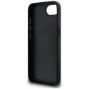 Etui Guess PU Grained 4G Metal Logo na iPhone 16e - czarne Guess