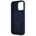 Etui Karl Lagerfeld Silicone Shadow Metal Initial MagSafe do iPhone 15 Pro Max czarny Karl Lagerfeld