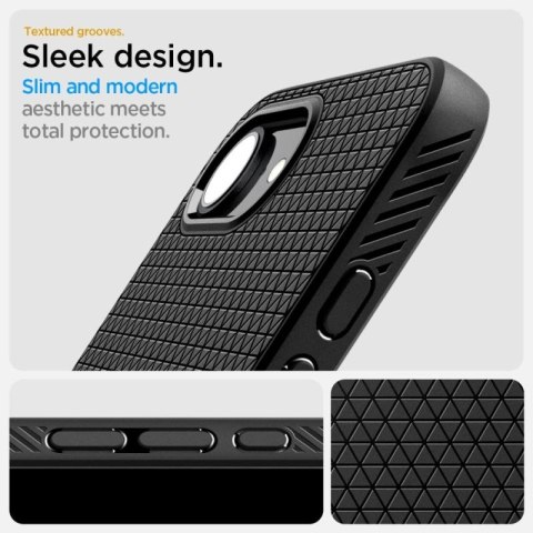 Etui Spigen Liquid Air na iPhone 16e / 17e - czarny mat Spigen