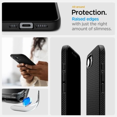 Etui Spigen Liquid Air na iPhone 16e / 17e - czarny mat Spigen