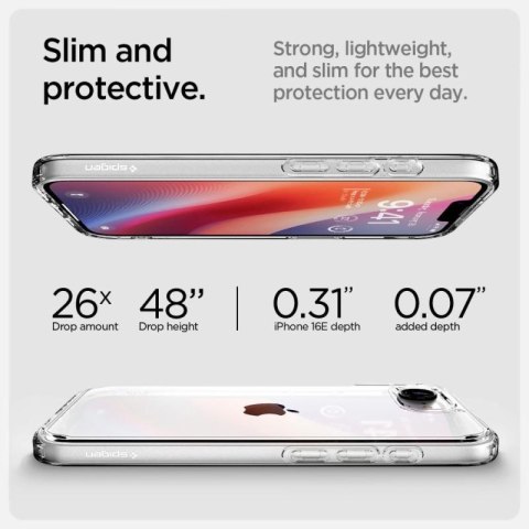Etui Spigen Ultra Hybrid na iPhone 16e / 17e - przezroczyste Spigen