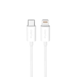 Kabel Puro TPE 20W USB-C - Lightning 2m - biały Puro
