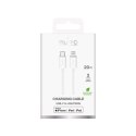 Kabel Puro TPE 20W USB-C - Lightning 2m - biały Puro