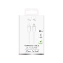 Kabel Puro TPE 20W USB-C - Lightning 3m - biały Puro