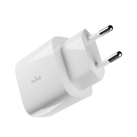 Ładowarka sieciowa Puro PROLITE 10W 2x USB-A - biała Puro