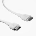 Ładowarka sieciowa Puro PROLITE 25W USB-A / USB-C + kabel USB-C - USB-C 1.2m - biała Puro