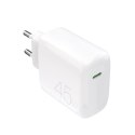 Ładowarka sieciowa Puro PROLITE 45W USB-C - biała Puro