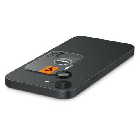 Osłona aparatu Spigen Optik Pro GLAS.TR "Ez Fit" 2-pack na iPhone 16e / 17e - czarna Spigen