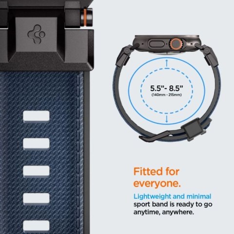 Pasek Spigen DuraPro Armor na Apple Watch 44 / 45 / 46 / 49 mm - granatowy Spigen