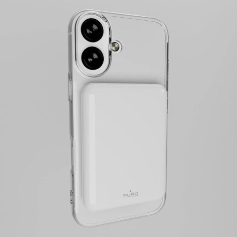Powerbank Puro Power Mag 5000mAh 20W Power Delivery USB-C - biały Puro