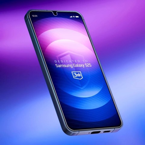Szkło hybrydowe 3mk FlexibleGlass na Samsung Galaxy S25 3mk Protection