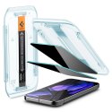 Szkło prywatyzujące Spigen Glas.TR "Ez Fit" Privacy HD 2-pack na Google Pixel 9 / 9 Pro Spigen