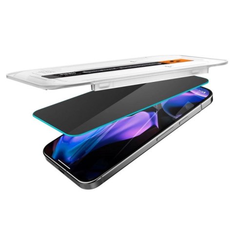 Szkło prywatyzujące Spigen Glas.TR "Ez Fit" Privacy HD 2-pack na Google Pixel 9 / 9 Pro Spigen