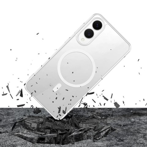 Etui 3mk MagCase na Samsung Galaxy S25 Edge - przezroczyste 3mk Protection