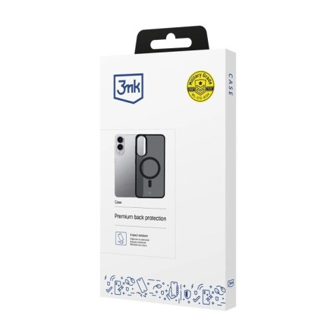 Etui 3mk Smoke MagCase Samsung Galaxy S25 Edge - czarne 3mk Protection
