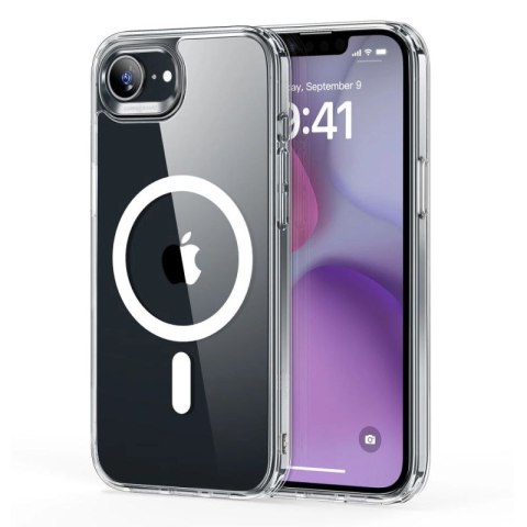 Etui ESR Classic Hybrid Halolock MagSafe na iPhone 16e / 17e - przezroczyste ESR
