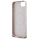 Etui Guess 4G Circle Classic Logo MagSafe na iPhone 16e - różowe Guess