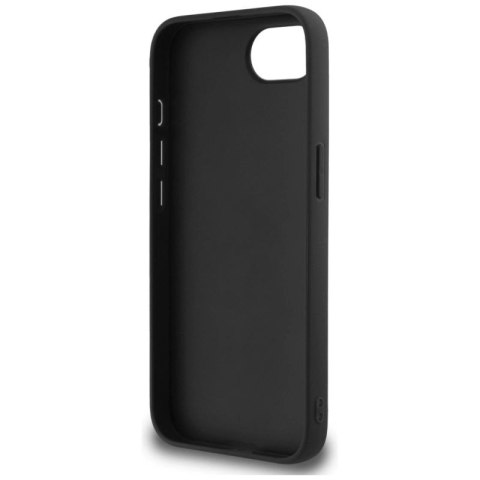 Etui Guess Fixed Glitter Big 4G na iPhone 16e - czarne Guess