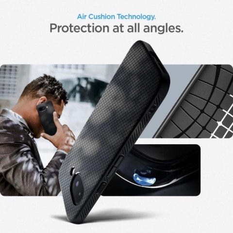 Etui Spigen Liquid Air na Google Pixel 9A - czarny mat Hikvision
