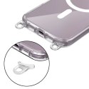 Etui Tech-Protect FlexAir Chain MagSafe na iPhone 16e / 17e - czarno-beżowe Tech-Protect