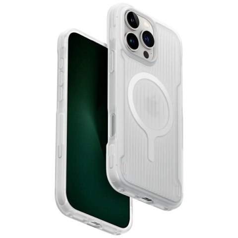 Etui UNIQ Combat Active Magclick Charging na iPhone 16 Pro Max - białe UNIQ