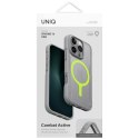 Etui UNIQ Combat Active Magclick Charging na iPhone 16 Pro - szare UNIQ