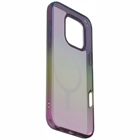 Etui UNIQ Iridescia Magclick Charging na iPhone 16 Pro - czarny UNIQ