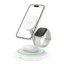 Ładowarka indukcyjna Tech-Protect QI15W-A46 3w1 Magnetic MagSafe - biała Tech-Protect