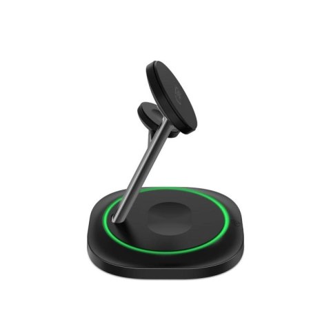 Ładowarka indukcyjna Tech-Protect QI15W-A46 3w1 Magnetic MagSafe - czarna Tech-Protect