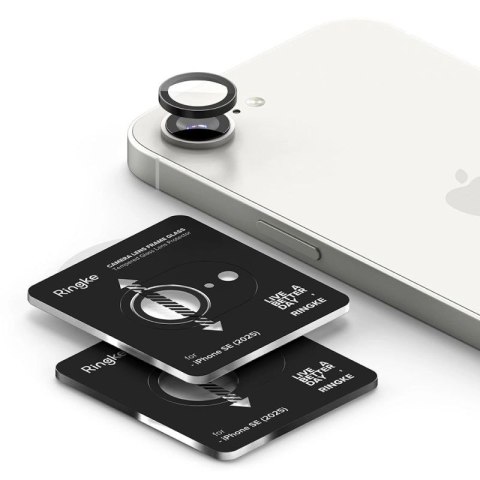 Osłona aparatu Ringke Camera Frame Protector 2-pack na iPhone 16e / 17e - czarna Ringke
