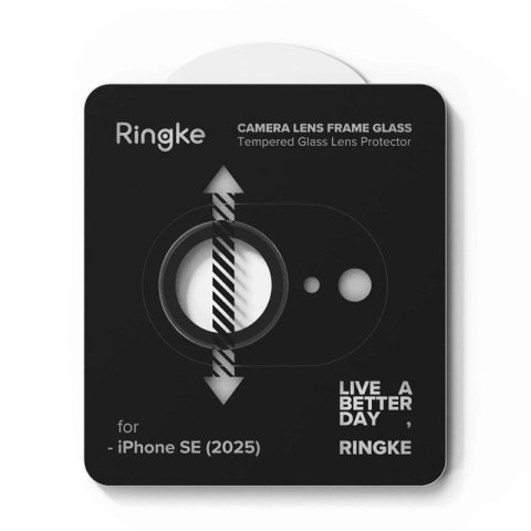 Osłona aparatu Ringke Camera Frame Protector 2-pack na iPhone 16e / 17e - czarna Ringke
