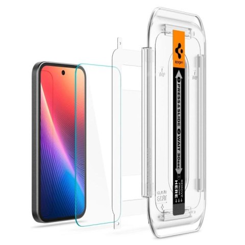 Szkło hartowane Spigen Glas.TR "Ez Fit" 2-pack na Google Pixel 9A - przezroczyste Spigen
