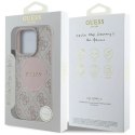 Etui Guess 4G Circle Classic Logo MagSafe na iPhone 16 Pro - różowe Guess