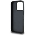 Etui Guess Grained Roses Big 4G logo na iPhone 16 Pro Max - czarne Guess