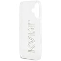 Etui Karl Lagerfeld IML Rhinestones Logo na iPhone 16 - przezroczyste Karl Lagerfeld