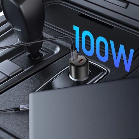Ładowarka samochodowa CC03 2-porty PD100W - czarna Tech-Protect