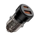 Ładowarka samochodowa CC03 2-porty PD75W - czarna Tech-Protect