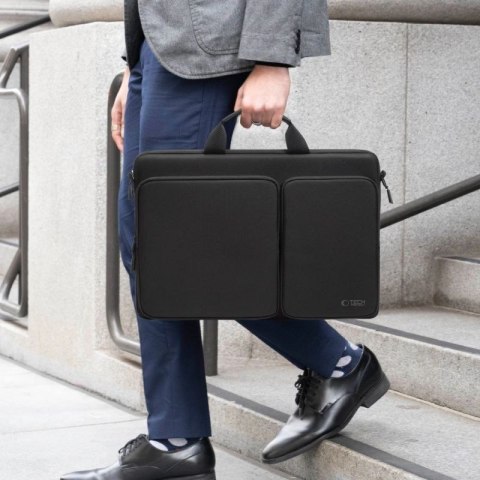 Torba Tech-Protect Defender Bag na laptopa 17" - czarna Tech-Protect
