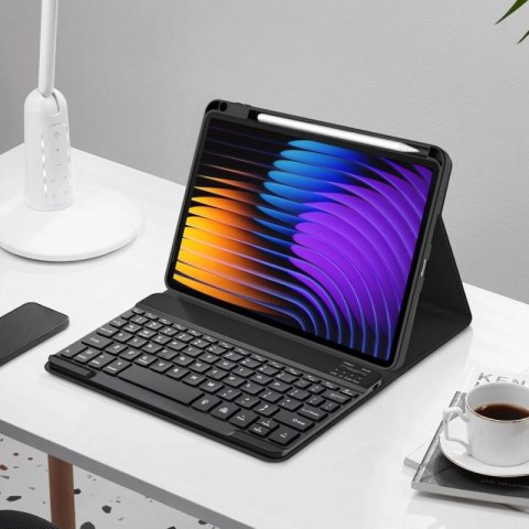 Etui Tech-Protect SC Pen + Keyboard na Xiaomi Pad 7 / 7 Pro - czarne Tech-Protect