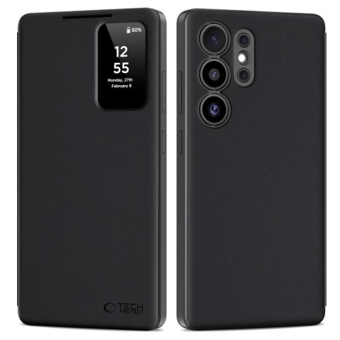 Etui Tech-Protect Smart Wallet na Samsung Galaxy S25 Ultra - czarny mat Tech-Protect
